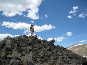 Amy at Loveland Pass