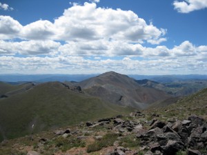 San Luis Peak from Stewart Peak