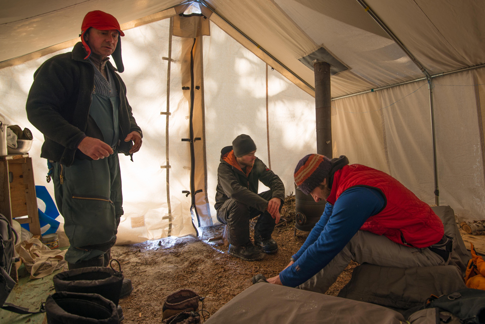 Saskatchewan camp © Bart Deferme